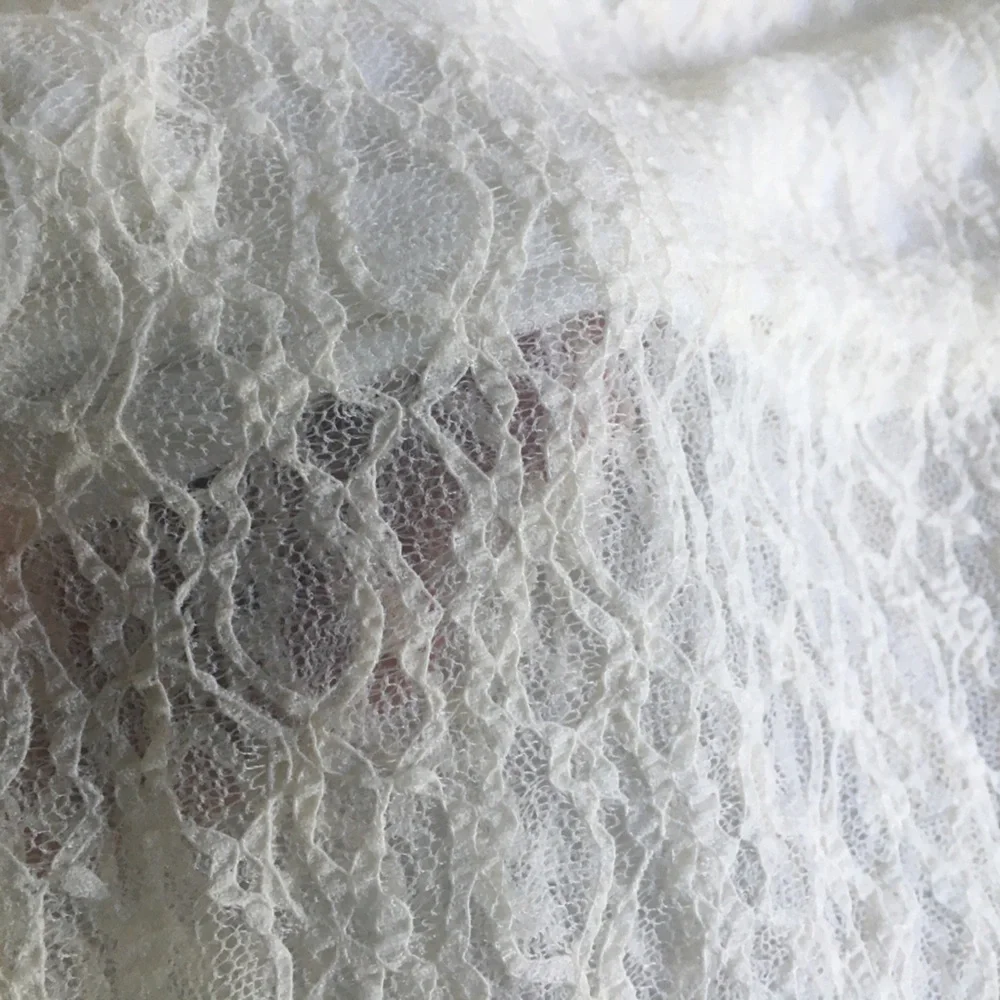 Abercrombie & Fitch Lace Maxi Dress - Off White/cream Spaghetti Straps - X-Small
